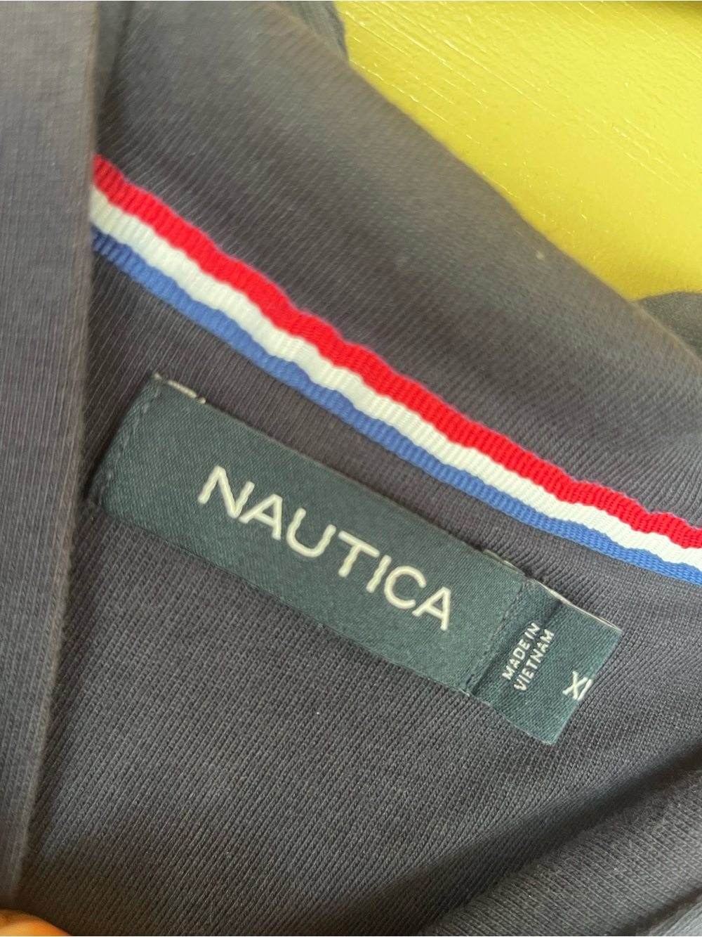 Nautica Striped Hooded Rugby Pullover XL - Picture 8 of 9